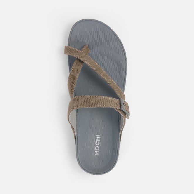 Mochi Women Grey Casual Slippers (SKU: 32-1127-14-36)