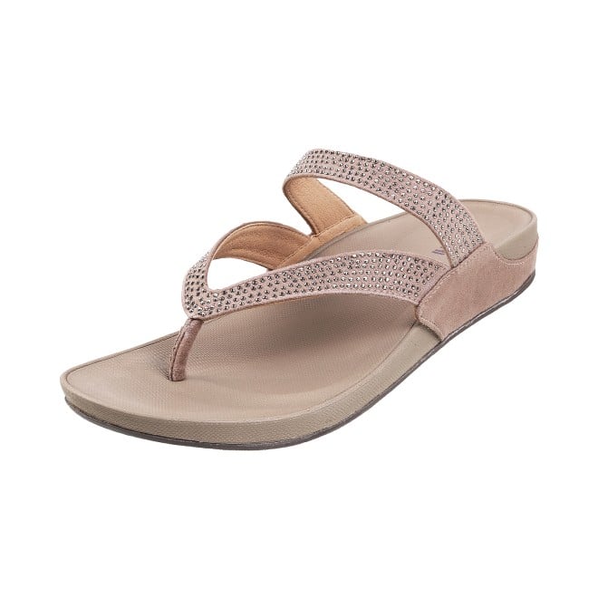 Mochi Women Beige Casual Sandals (SKU: 32-114L-20-42)