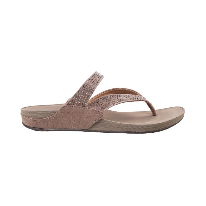 Mochi Women Beige Casual Sandals (SKU: 32-114L-20-42)