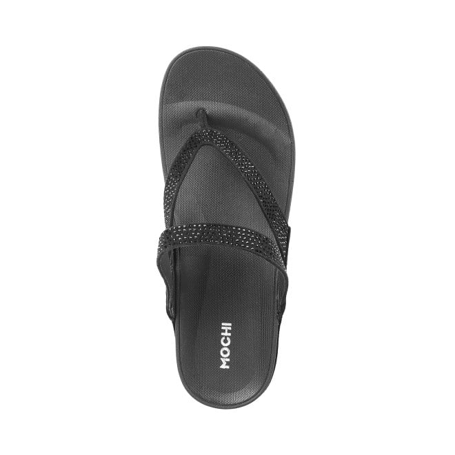Mochi Women Black Casual Sandals (SKU: 32-114L-11-42)