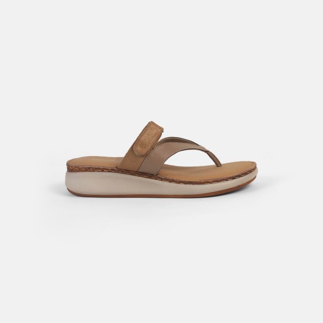 Mochi Women Beige Casual Slippers (SKU: 32-1171-20-36)