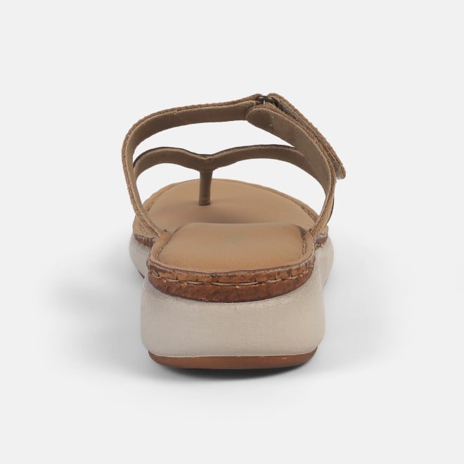 Mochi Women Beige Casual Slippers (SKU: 32-1171-20-36)