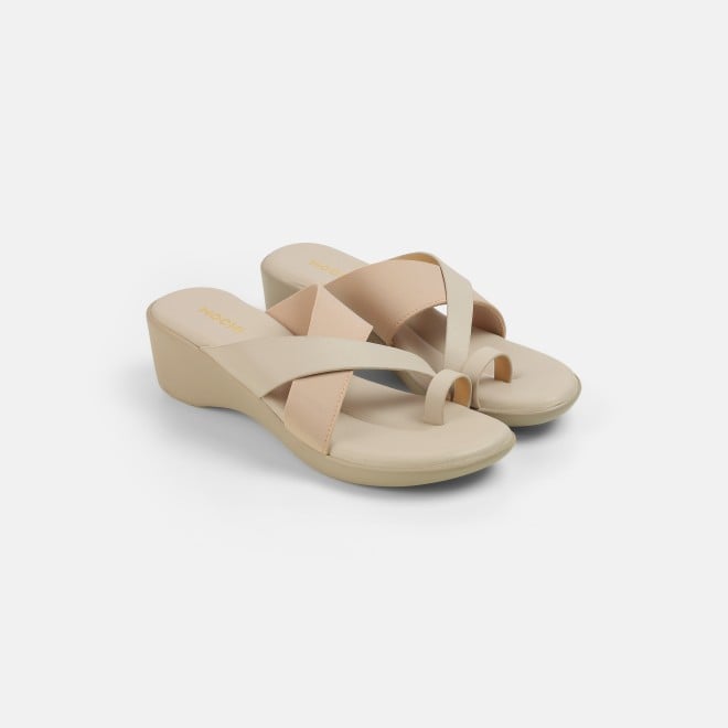 Mochi Women Grey Casual Slip Ons (SKU: 32-1176-14-36)