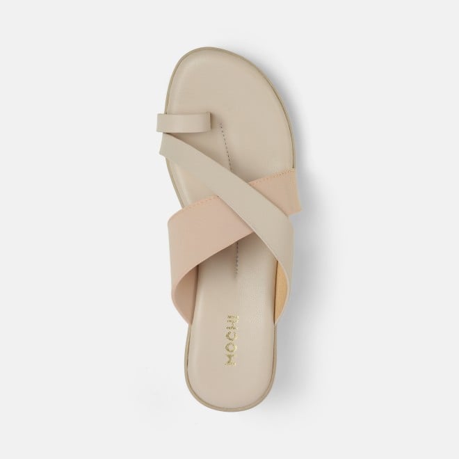 Mochi Women Grey Casual Slip Ons (SKU: 32-1176-14-36)