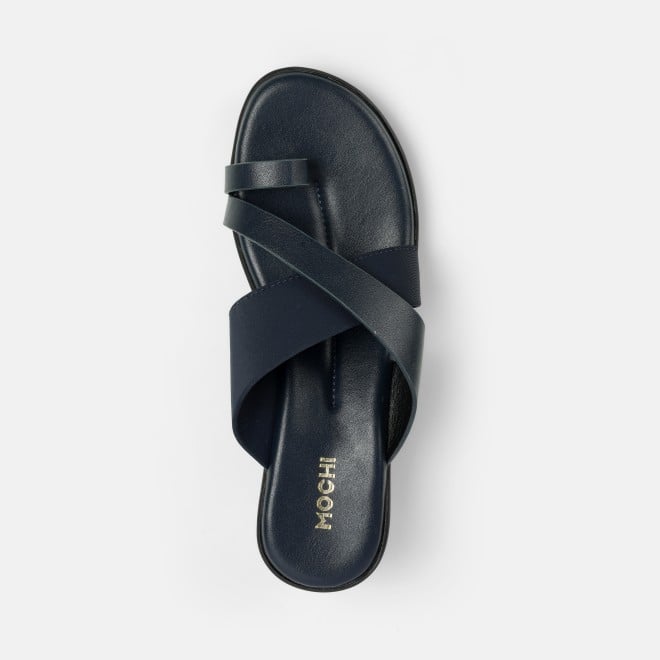 Mochi Women Blue-navy Casual Slip Ons (SKU: 32-1176-17-36)