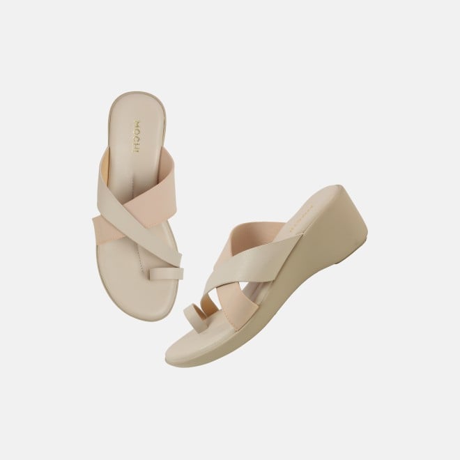 Mochi Women Grey Casual Slip Ons (SKU: 32-1176-14-36)