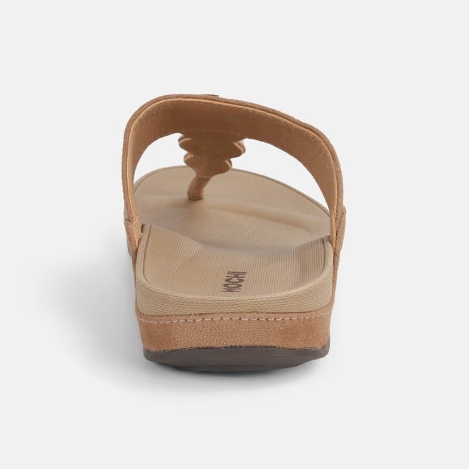 Mochi Women Gold Casual Slippers (SKU: 32-1194-15-36)