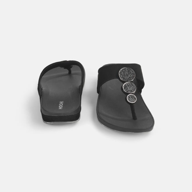 Mochi Women Black Casual Slippers (SKU: 32-1194L-11-42)
