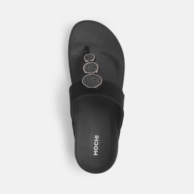 Mochi Women Black Casual Slippers (SKU: 32-1194L-11-42)