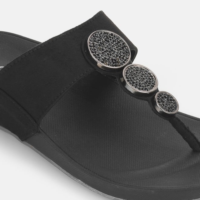 Mochi Women Black Casual Slippers (SKU: 32-1194L-11-42)