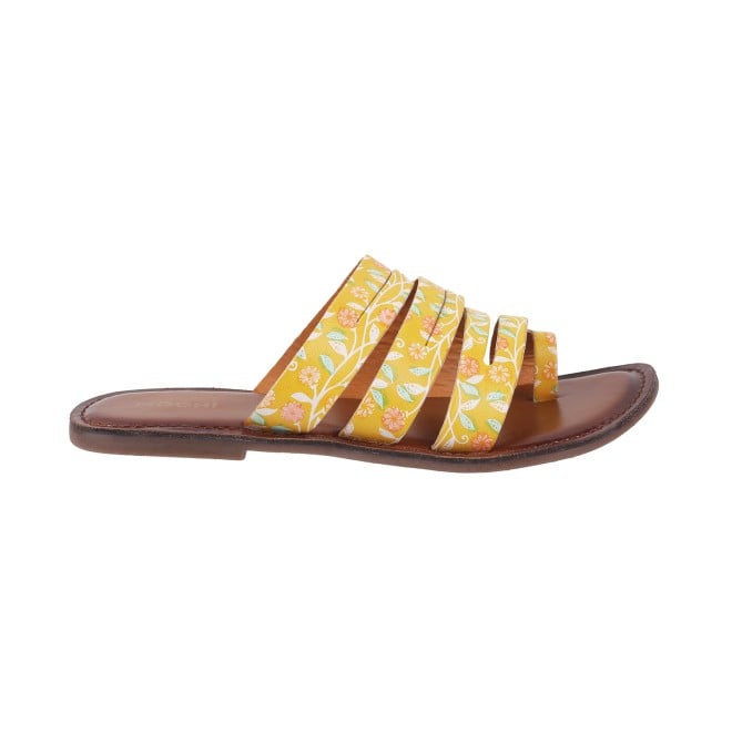 Mochi Women Yellow Casual Slippers (SKU: 32-120L-33-42)