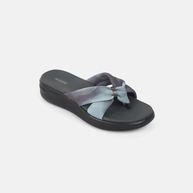 Mochi Women Grey Casual Slippers (SKU: 32-1211-14-36)