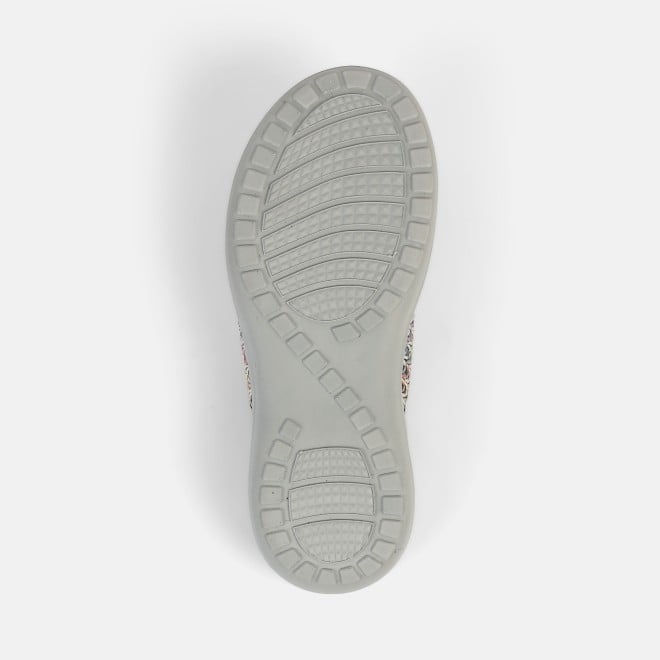 Mochi Women Grey Casual Slippers (SKU: 32-1216-14-36)