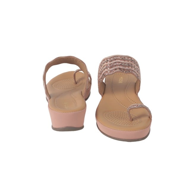 Mochi Women Rose-gold Casual Slip Ons (SKU: 32-1217L-52-42)