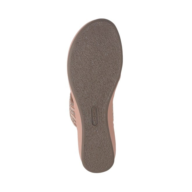 Mochi Women Rose-gold Casual Slip Ons (SKU: 32-1217L-52-42)