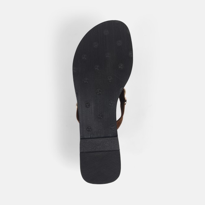 Mochi Women Gold Casual Slippers (SKU: 32-1220-15-36)
