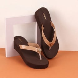 Women Beige Casual Slippers