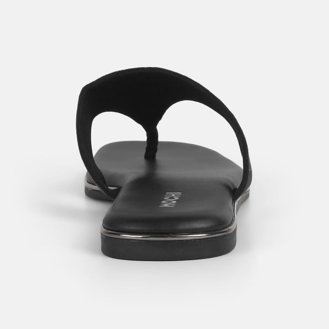 Mochi Women Black Casual Slippers (SKU: 32-1236-11-36)