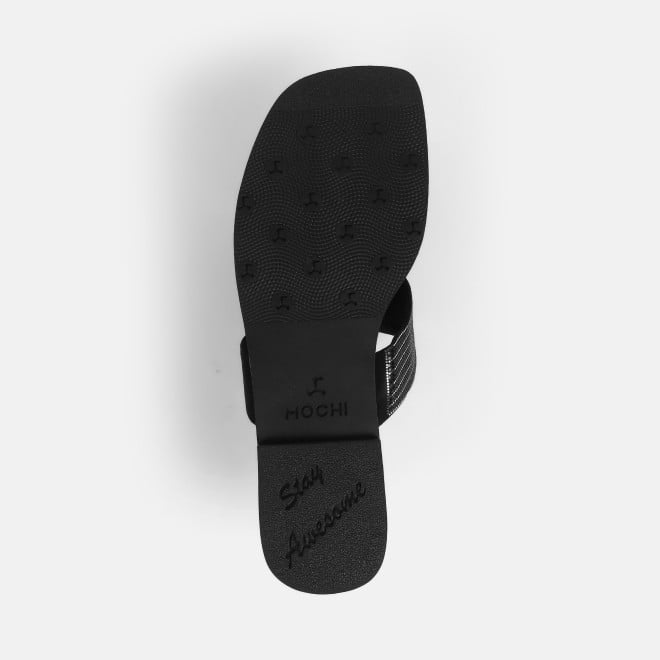 Mochi Women Black Casual Slippers (SKU: 32-1236-11-36)