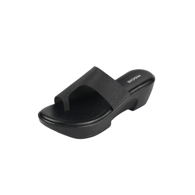 Mochi Women Black Casual Slip Ons (SKU: 32-1277-11-36)