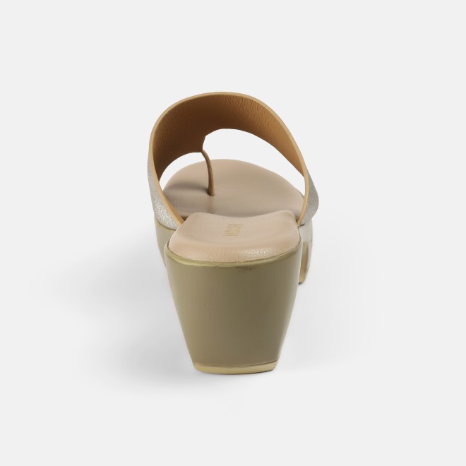 Mochi Women Peach Casual Slip Ons (SKU: 32-1277-80-36)