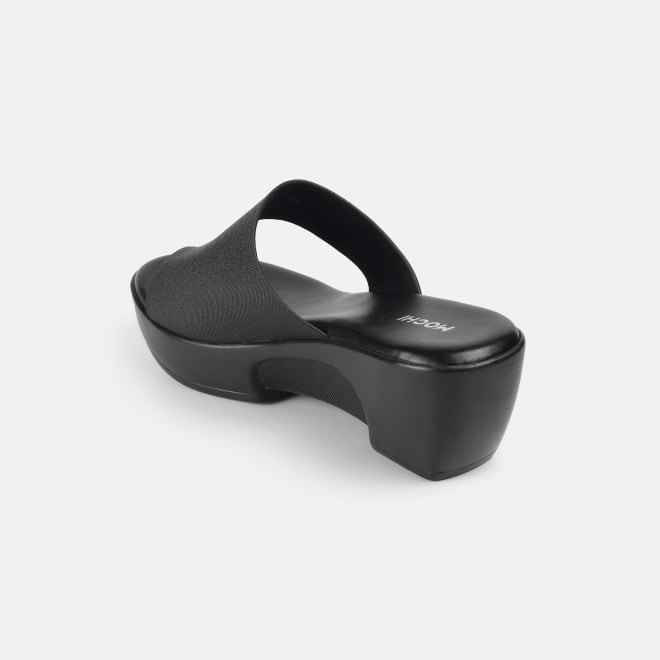 Mochi Women Black Casual Slip Ons (SKU: 32-1277-11-36)