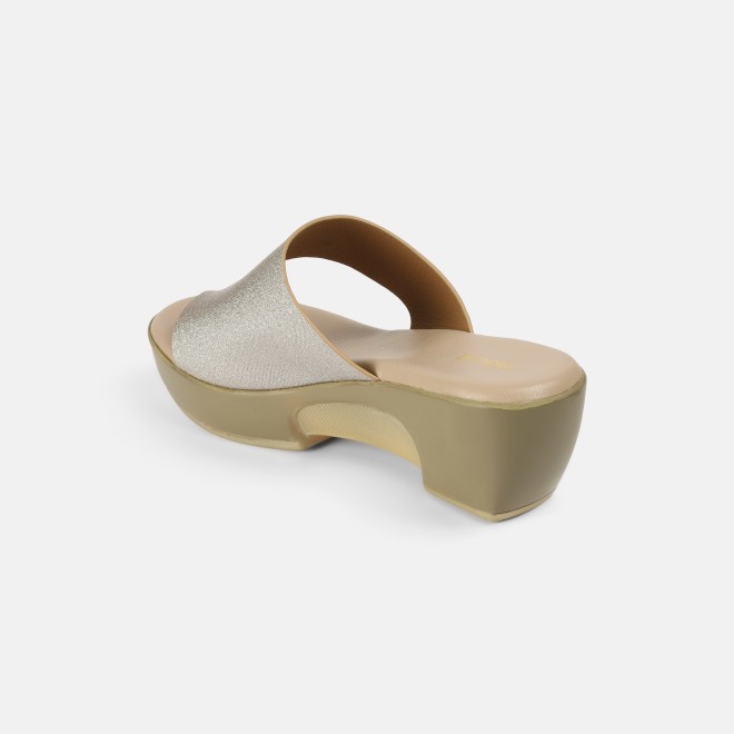 Mochi Women Peach Casual Slip Ons (SKU: 32-1277-80-36)