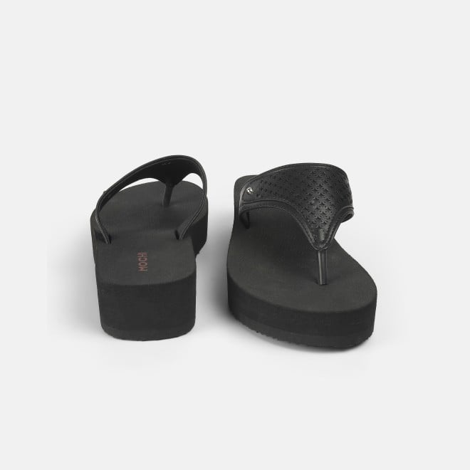 Mochi Women Black Casual Slippers (SKU: 32-1351-11-36)