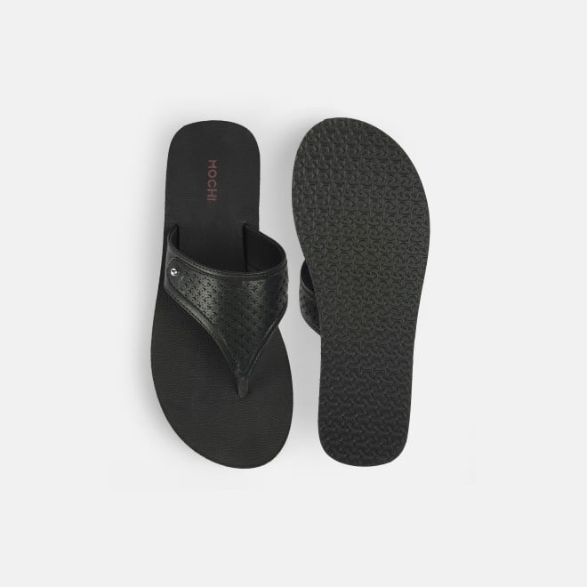 Mochi Women Black Casual Slippers (SKU: 32-1351-11-36)
