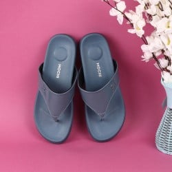 Women Blue Casual Slippers