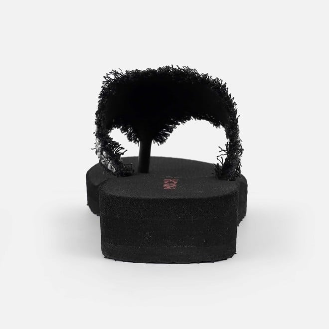 Mochi Women Black Casual Slippers (SKU: 32-1370-11-36)