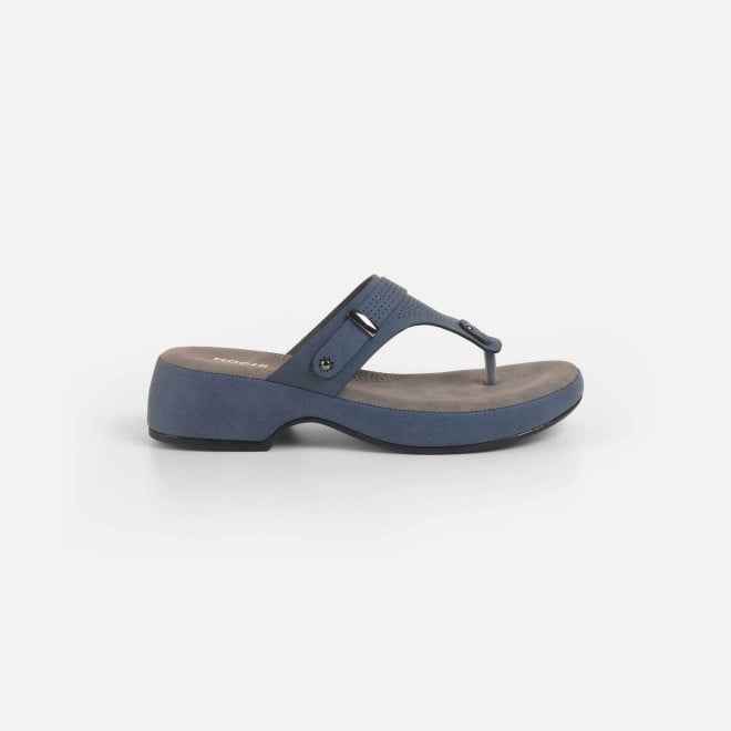 Mochi Women Blue Casual Slippers (SKU: 32-1372-45-38)