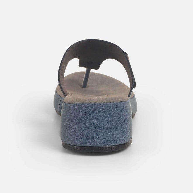 Mochi Women Blue Casual Slippers (SKU: 32-1372-45-38)