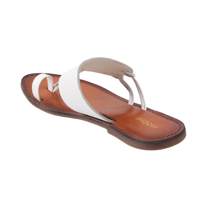 Mochi Women White Casual Slip Ons (SKU: 32-1383L-16-42)