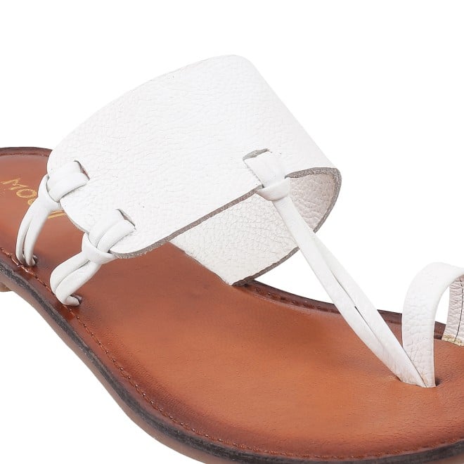 Mochi Women White Casual Slip Ons (SKU: 32-1383L-16-42)