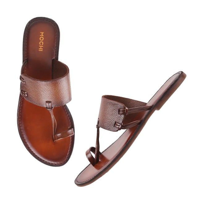 Mochi Women Rust Casual Slip Ons (SKU: 32-1383L-91-42)