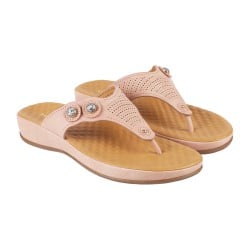 Women Pink Casual Slip Ons