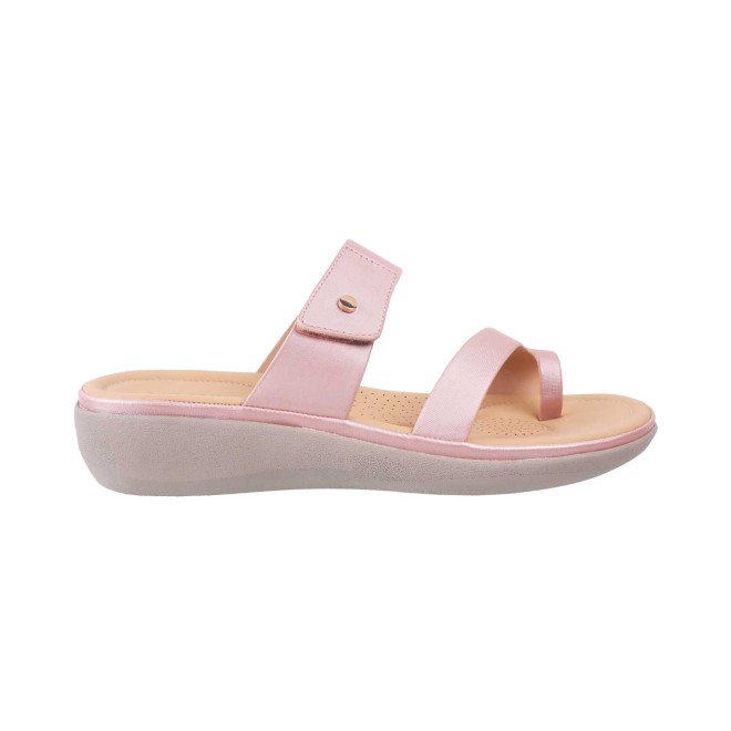 Mochi Women Pink Casual Slip Ons (SKU: 32-1386L-24-42)
