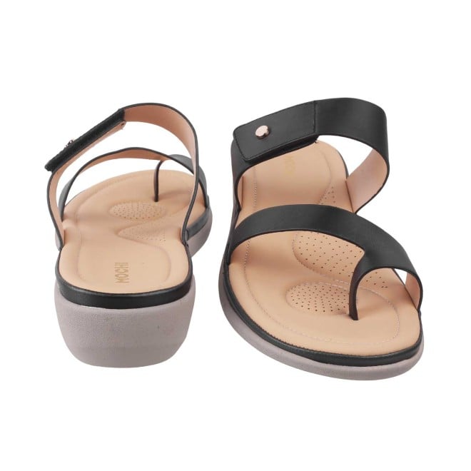 Mochi Women Black Casual Slip Ons (SKU: 32-1386L-11-42)