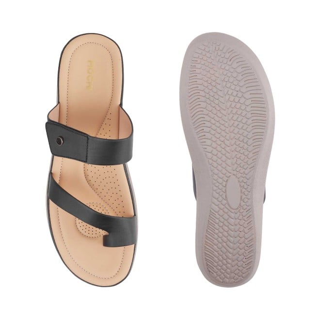 Mochi Women Black Casual Slip Ons (SKU: 32-1386L-11-42)