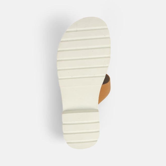 Mochi Women Yellow Casual Slip Ons (SKU: 32-1396-33-36)