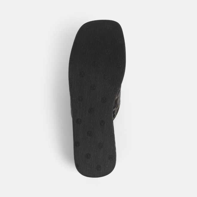 Mochi Women Black Casual Slippers (SKU: 32-1407-11-36)