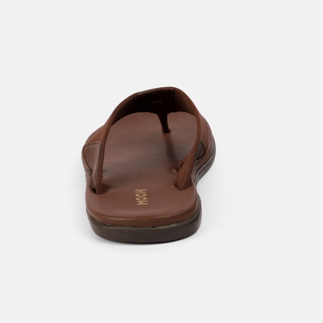 Mochi Women Brown Casual Slippers (SKU: 32-1416-12-36)