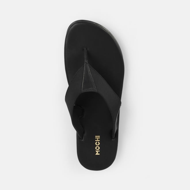 Mochi Women Black Casual Slippers (SKU: 32-1416l-11-42)