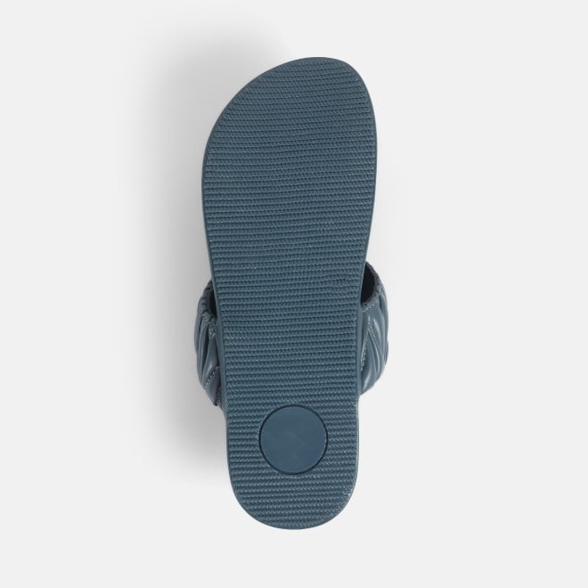 Mochi Women Blue Casual Slippers (SKU: 32-1428-45-36)