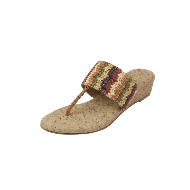 Mochi Women Brown-multi Casual Slip Ons (SKU: 32-1475-64-36)