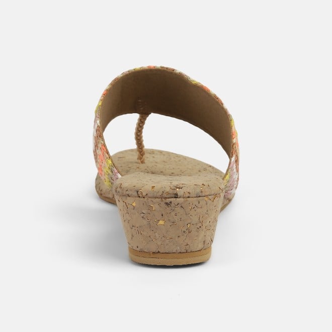 Mochi Women Beige-multi Casual Slip Ons (SKU: 32-1475-63-36)