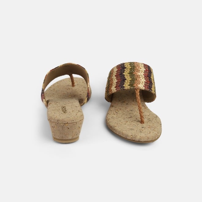 Mochi Women Brown-multi Casual Slip Ons (SKU: 32-1475-64-36)