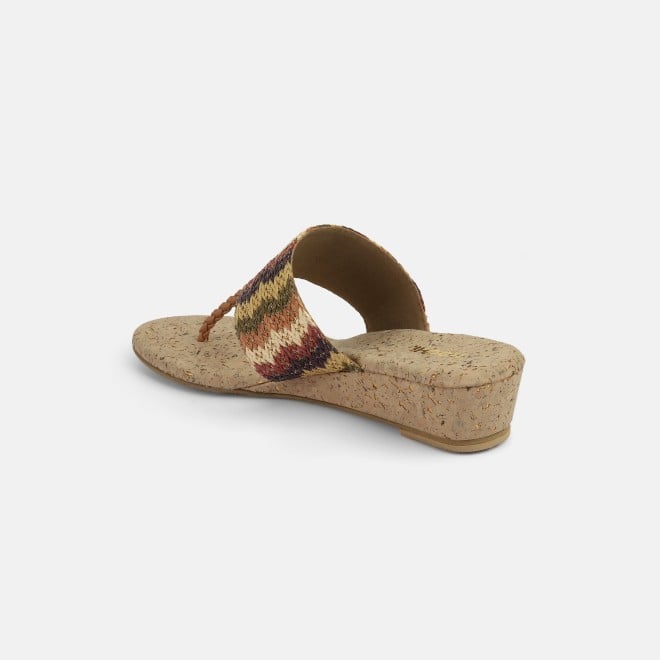 Mochi Women Brown-multi Casual Slip Ons (SKU: 32-1475-64-36)