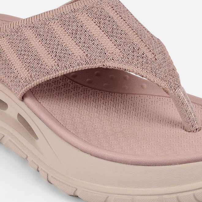 Mochi Women Peach Casual Slippers (SKU: 32-1477-80-36)